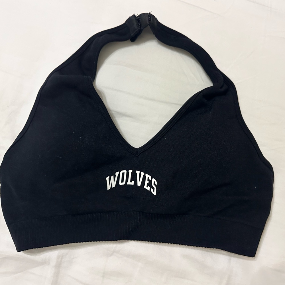 Loyalty "Everson Seamless"
Halter Bra in Black